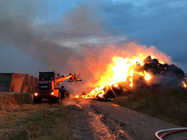 Strohdiemenbrand Wolmirsleben